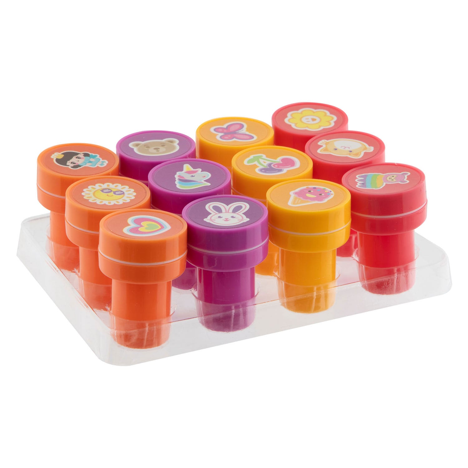 Creative Craft Group - Creative Craft Group Stempelset dieren 12 stuks