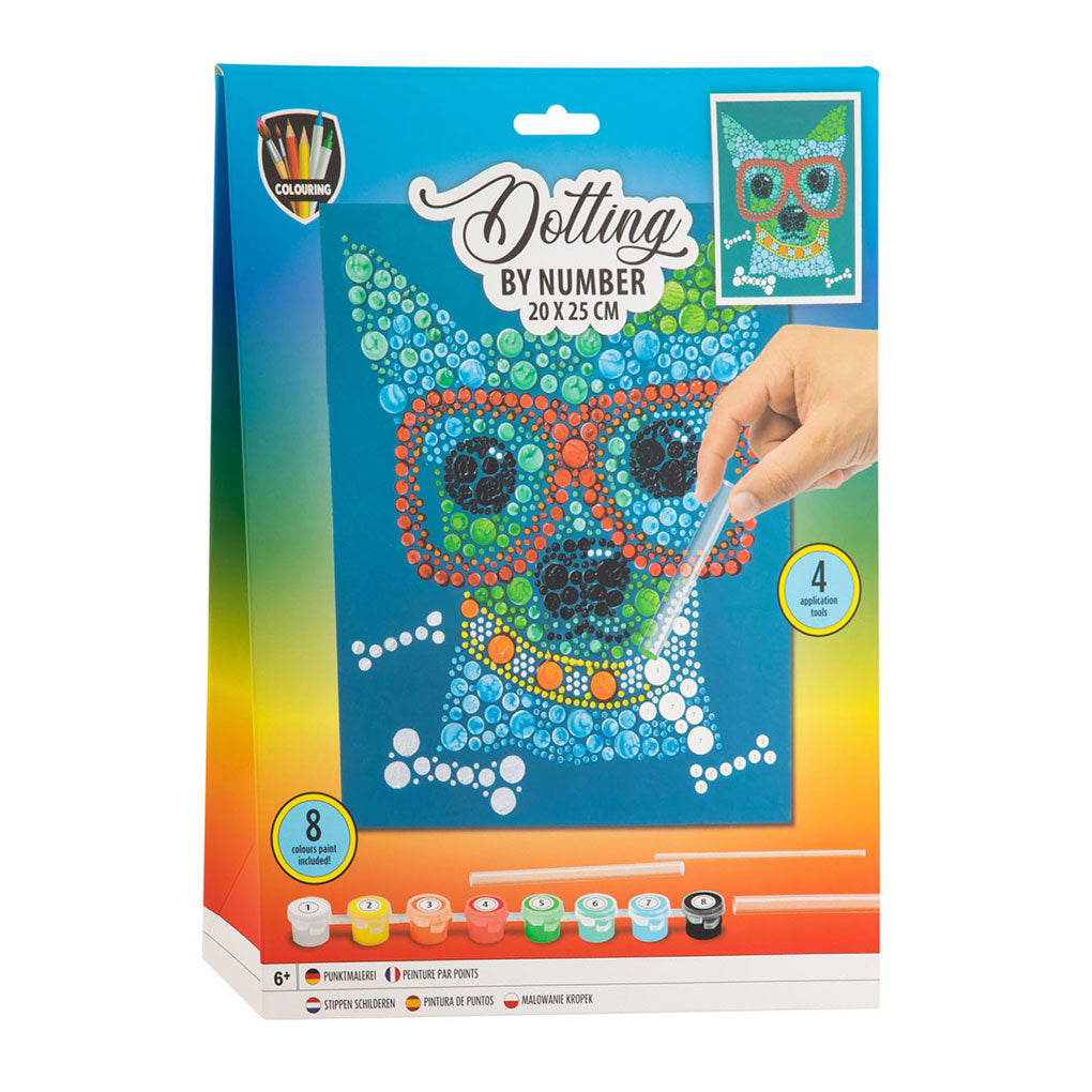 Creative Craft Group - Creative Craft Group Stippen schilderen op nummer dier