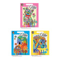 Creative Craft Group - Creative Craft Group Kleuren op nummer dier met 8 kleurpotloden