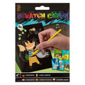 Grafix kras kaartjes 5 stuks 10x15cm