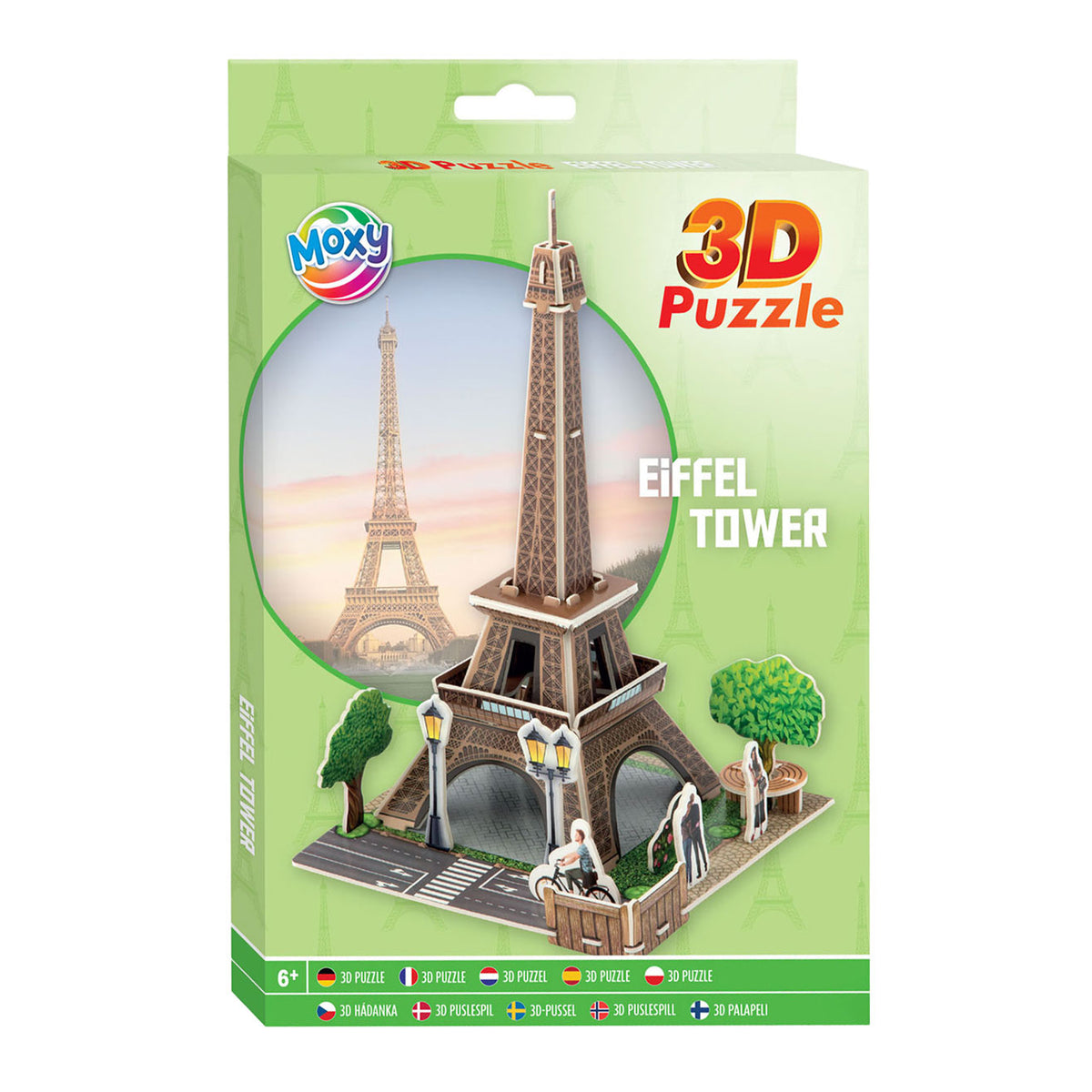 Creative craft group 3d foam puzzel eiffeltoren