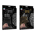 Creative craft group scratch art set