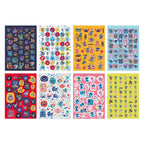 Creative craft group glitter stickerboek a5 - stitch