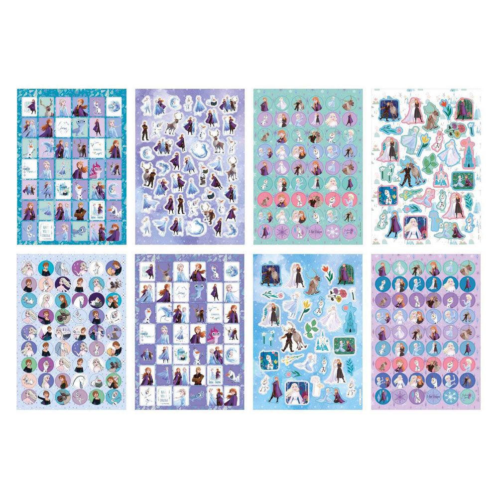 Moxy - Moxy frozen glitter stickerboek - a5