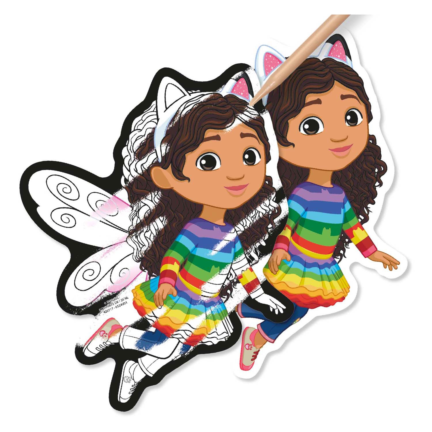 Moxy - Moxy Scratch magneten gabby's poppenhuis 12d;g.