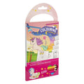 Creative craft group kleur- en activiteiten set roze met 5 kleurpotloden