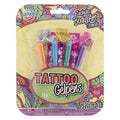 Moxy tattoo gelpennen metallic set a 4