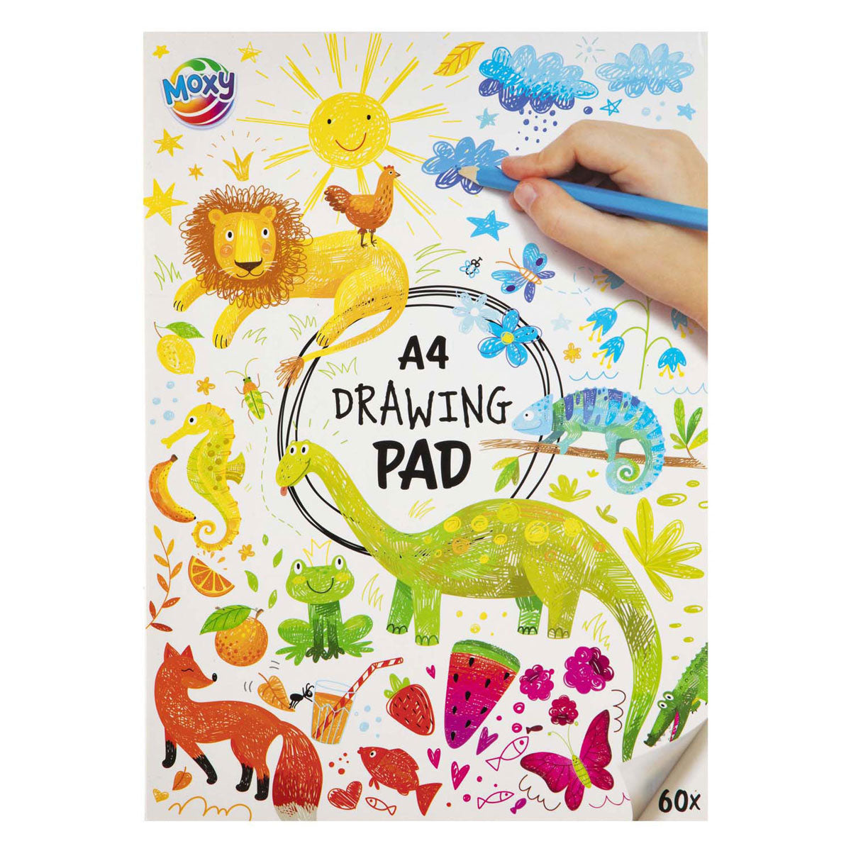 Creative Craft Group - Creative Craft Group Tekenblok a4 blanco 60 vellen