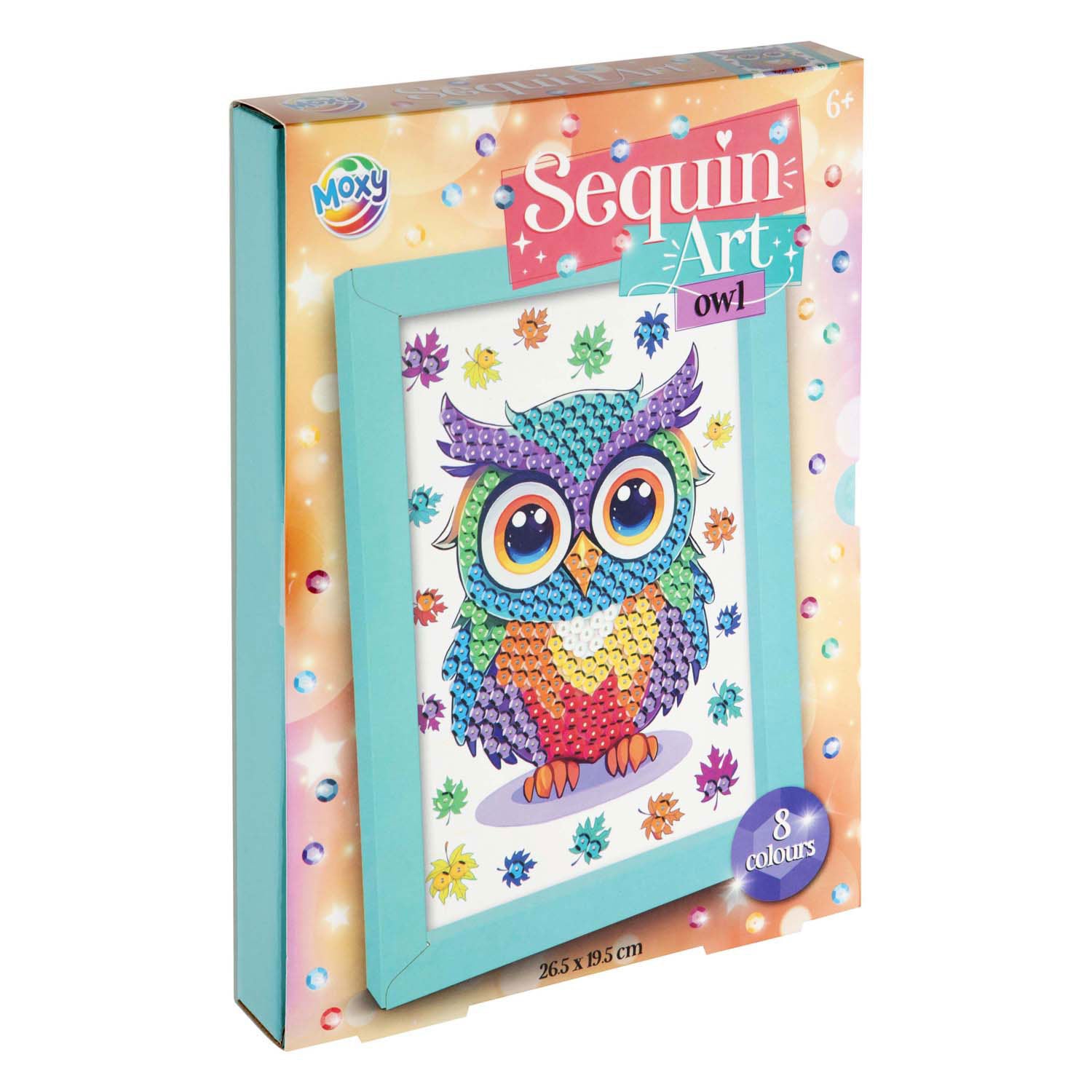 Creative Craft Group - Creative Craft Group Maak je eigen dier pailletten kunst knutselset8 kleuren