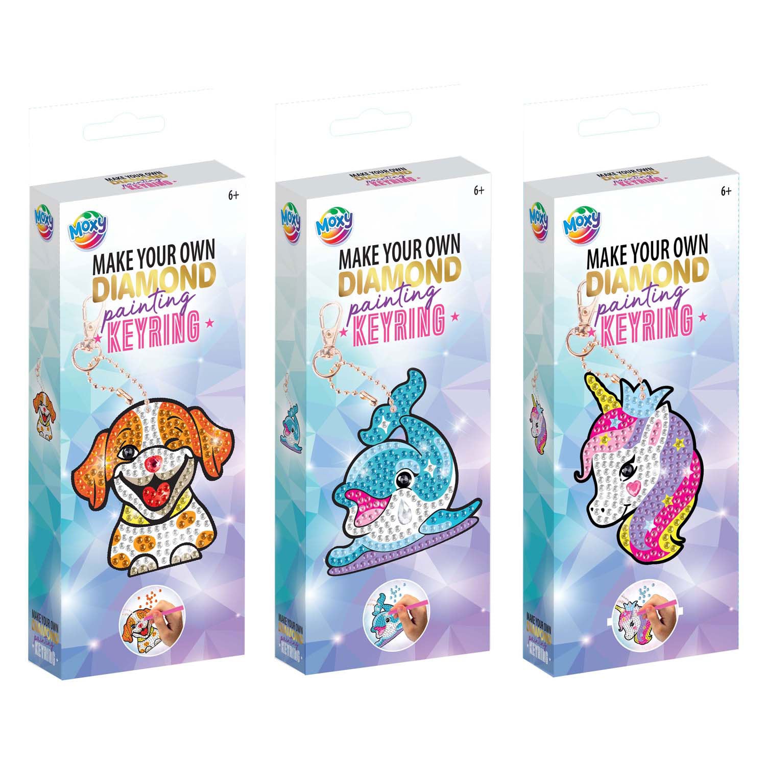 Creative Craft Group - Creative Craft Group Maak je eigen diamond painting sleutelhanger