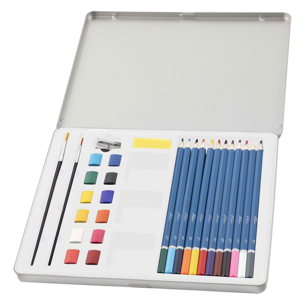 Creative Craft Group - Creative Craft Group Aquarel verfset in tinnen box 28dlg