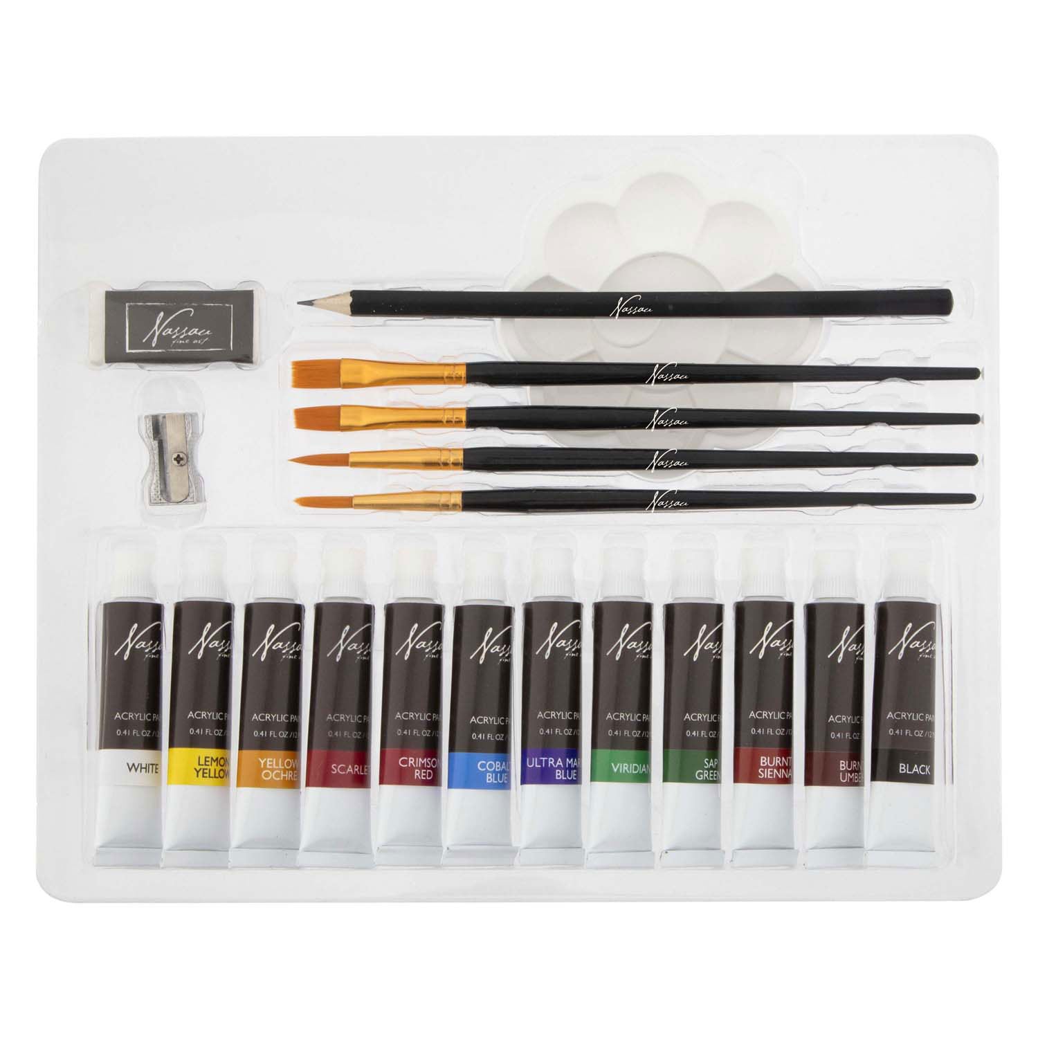 Creative Craft Group - Creative Craft Group Aquarel art verf- en tekenset 21dlg.