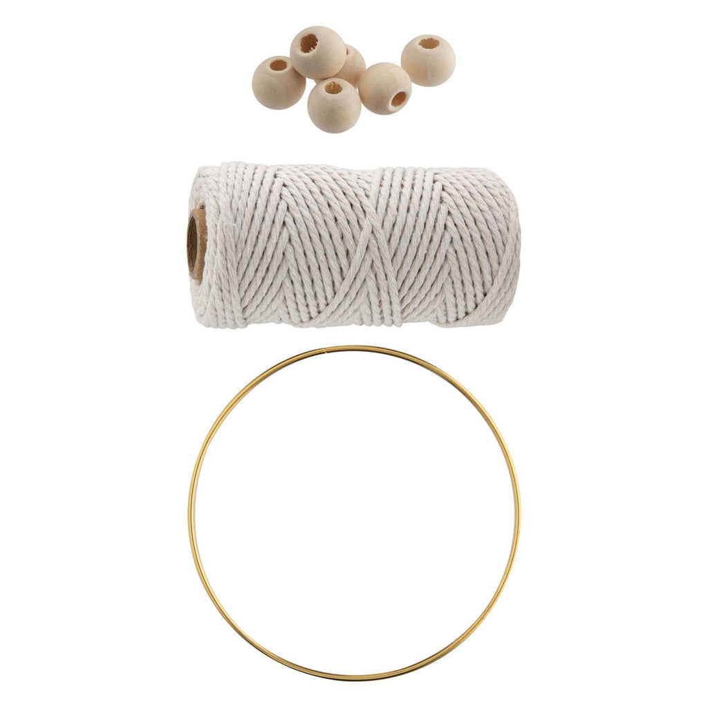 Creative craft group macrame knutselset veren