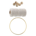 Creative craft group macrame knutselset veren
