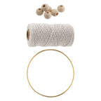 Creative craft group macrame knutselset veren