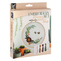 Creative Craft Group - Creative Craft Group Borduurset bloemen & bijtjes