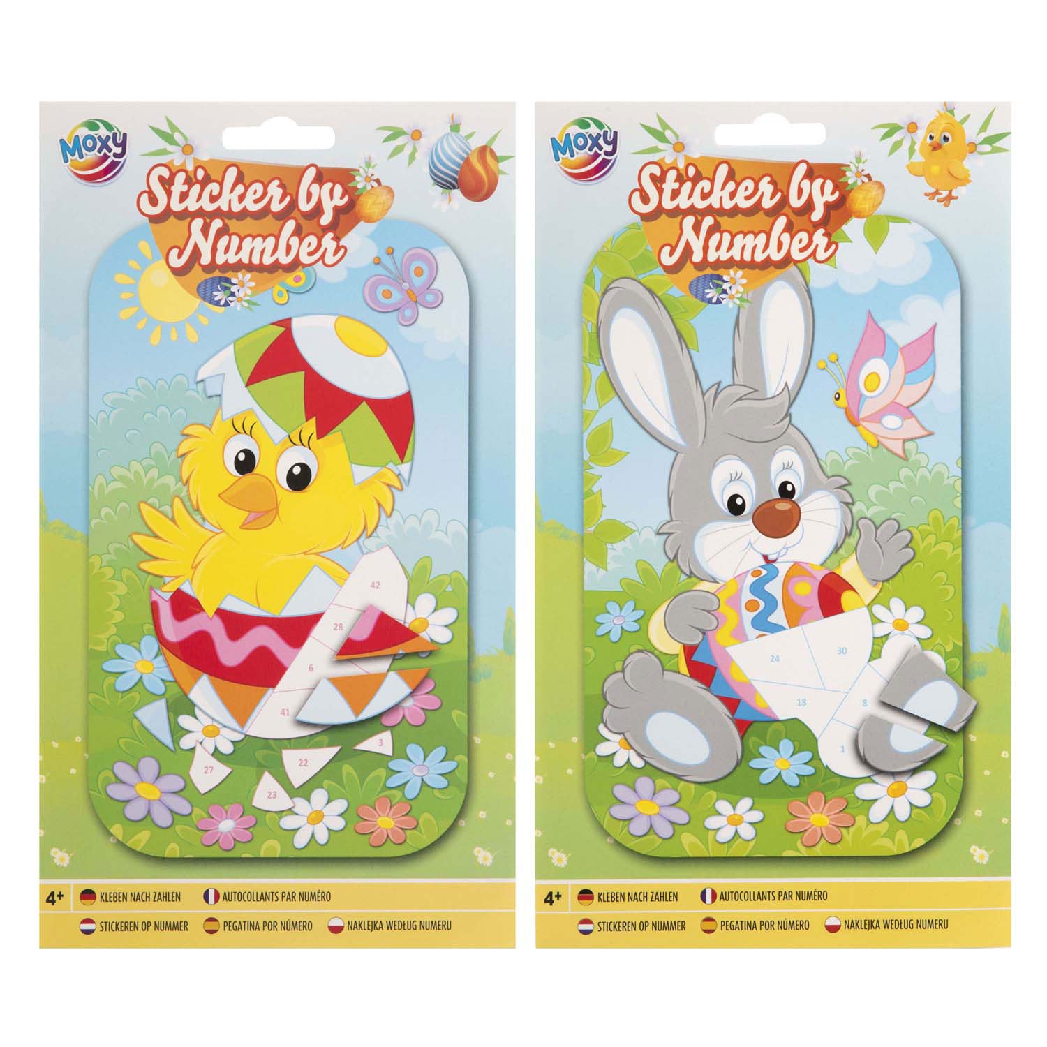 Creative Craft Group - Creative Craft Group Stickeren op nummer pasen