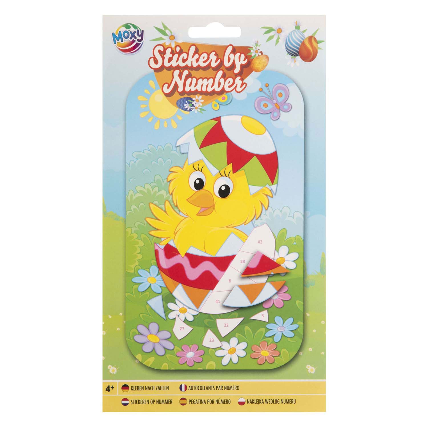 Creative Craft Group - Creative Craft Group Stickeren op nummer pasen