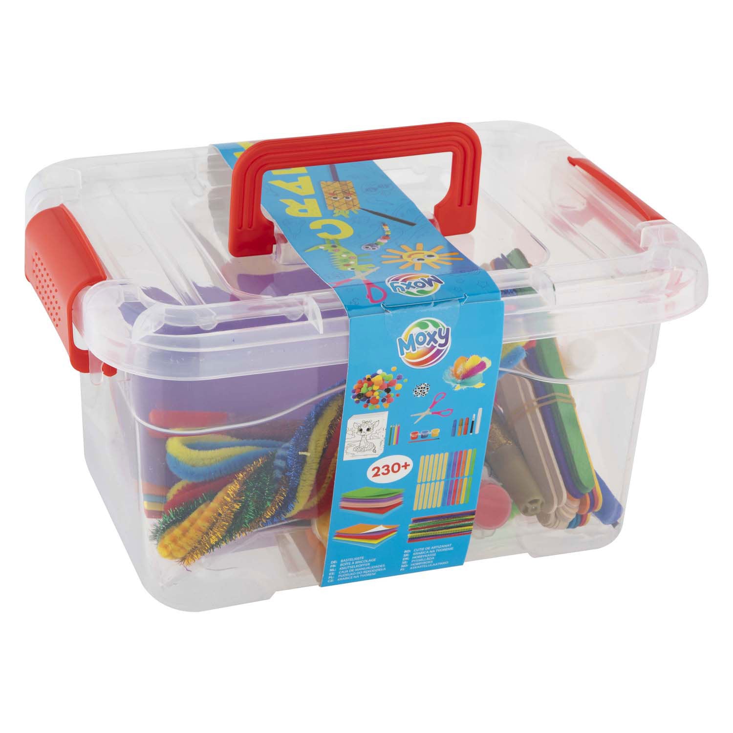 Creative Craft Group - Creative Craft Group Knutseldoos met knutselmateriaal divers 240dlg.