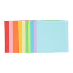 Creative craft group vouwblaadjes 15x15cm, 120 vellen 10 kleuren