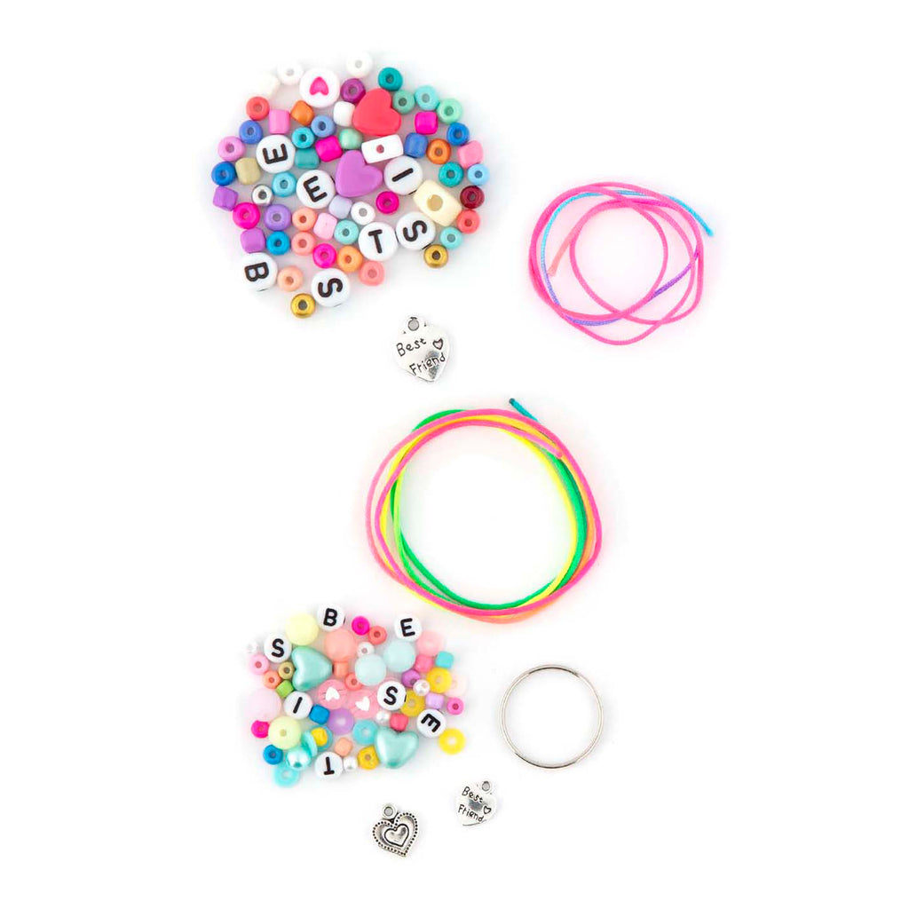 Besties - myo sieraden- & accessoireset sleutelhanger met armbandje