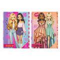 Creative craft group besties fashion ontwerpboek a4 met accessoires