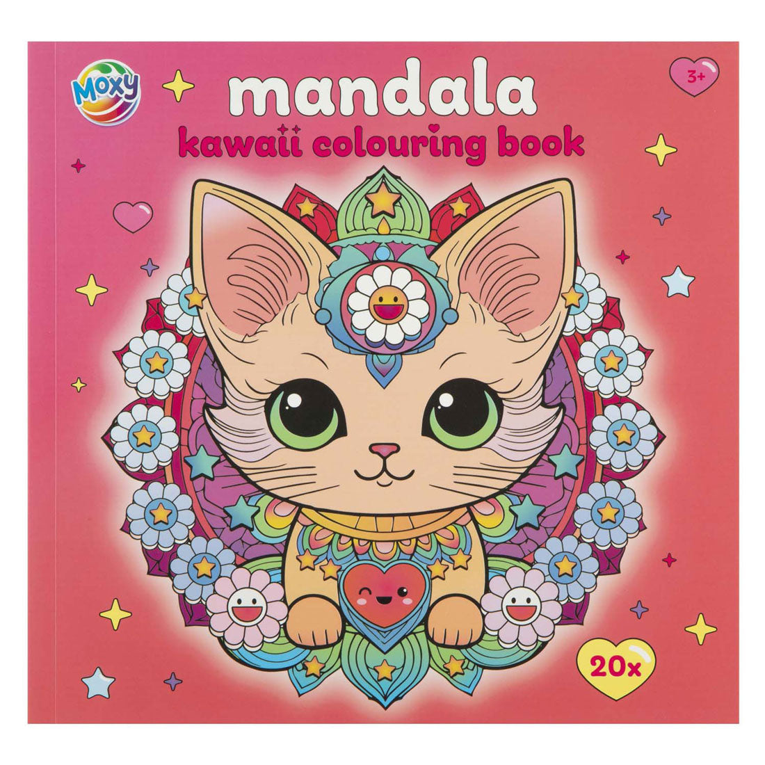 Creative craft group mandala kawaii kleurboek - 20 vellen
