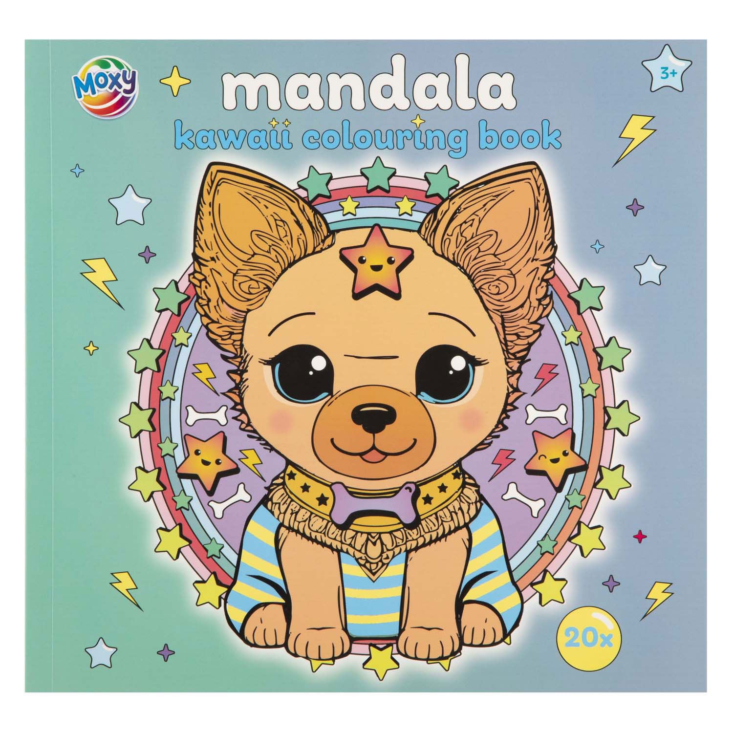Creative craft group mandala kawaii kleurboek - 20 vellen