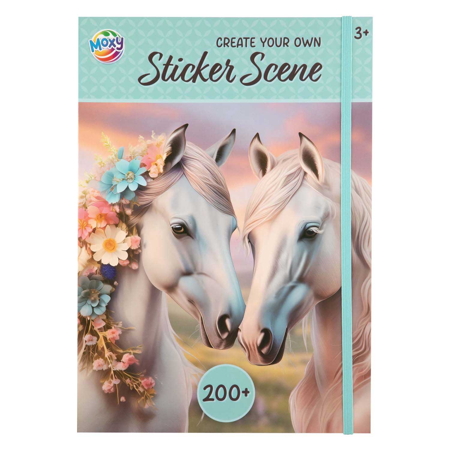 / Sans Marque - / Sans Marque Sticker scene book a4 200+ stickers