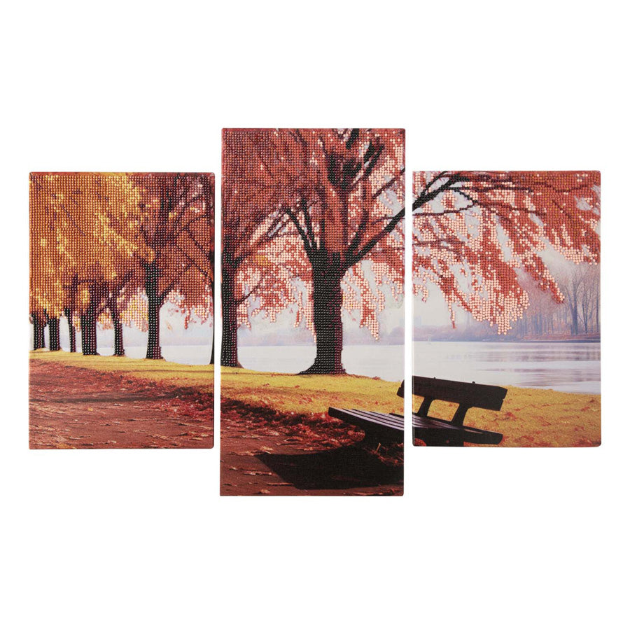 Creative Craft Group - Creative Craft Group Diamond painting drieluik set - landschap