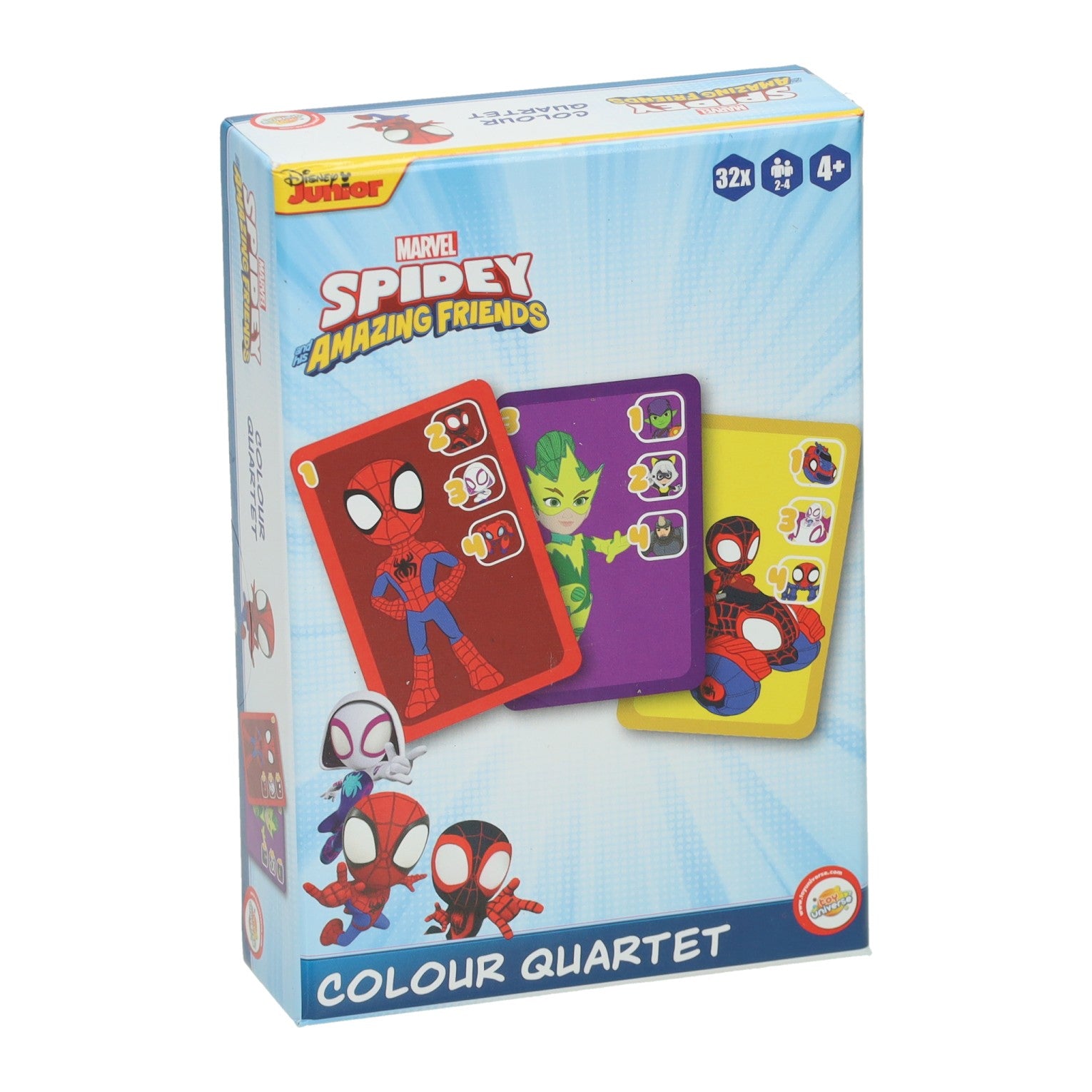Creative craft group spidey kwartet - 32 kaarten