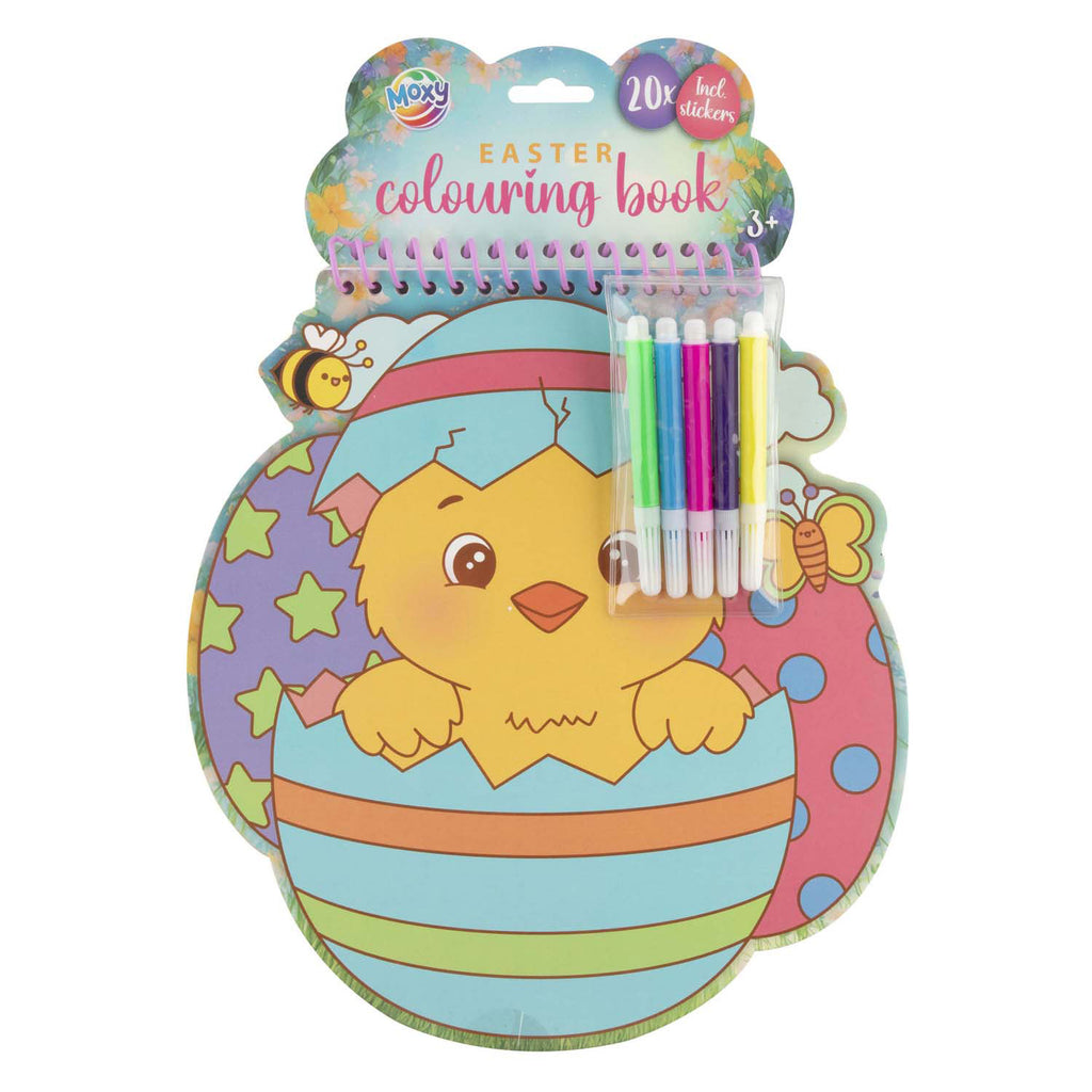 Creative Craft Group - Creative Craft Group Kleurboek pasen met 5 stiftjes