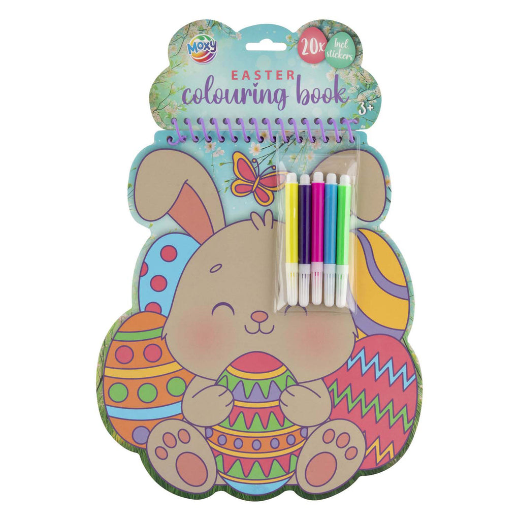 Creative Craft Group - Creative Craft Group Kleurboek pasen met 5 stiftjes