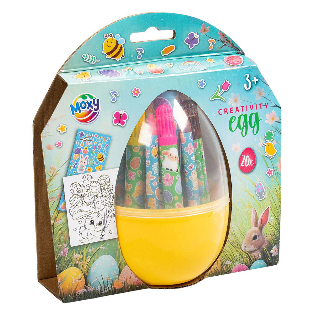 Creative Craft Group - Creative Craft Group Set knutselen met pasen - incl. markers en krijtjes