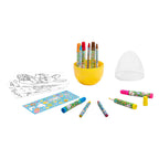 Creative Craft Group - Creative Craft Group Set knutselen met pasen - incl. markers en krijtjes