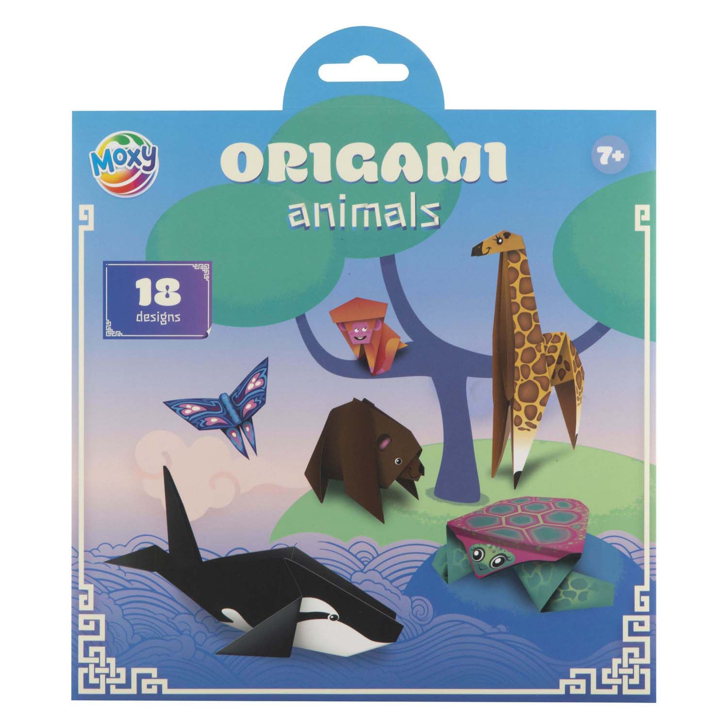 Creative Craft Group - Creative Craft Group Origami 195x195cm - 12 vellen en 18 designs