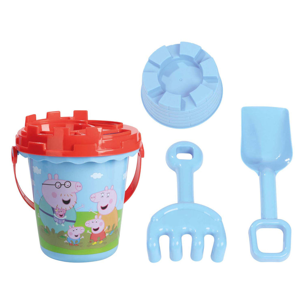 Creative Craft Group - Creative Craft Group Peppa pig strandemmer blauw - 5dlg.