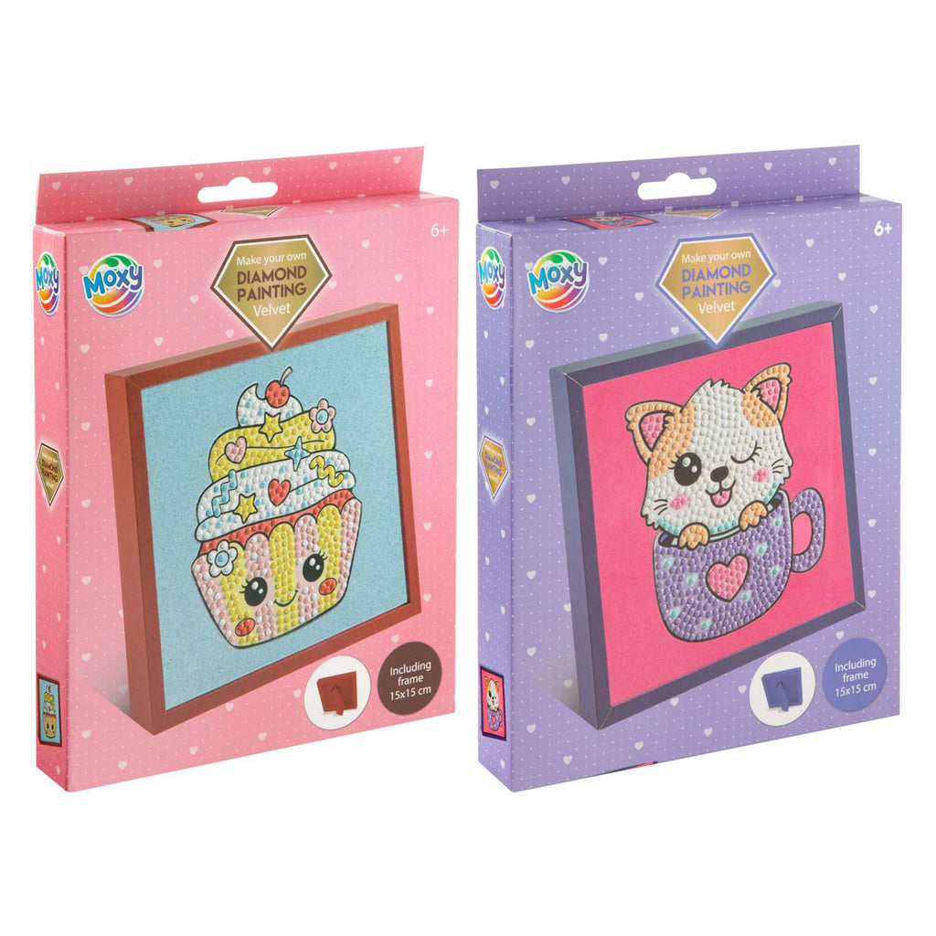 Creative Craft Group - Creative Craft Group Diamond painting fluweel incl. lijst