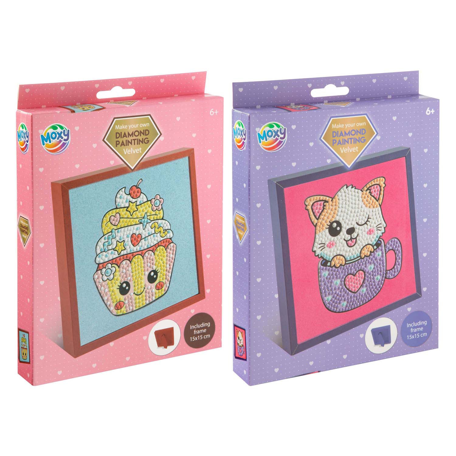 Creative Craft Group - Creative Craft Group Diamond painting fluweel incl. lijst