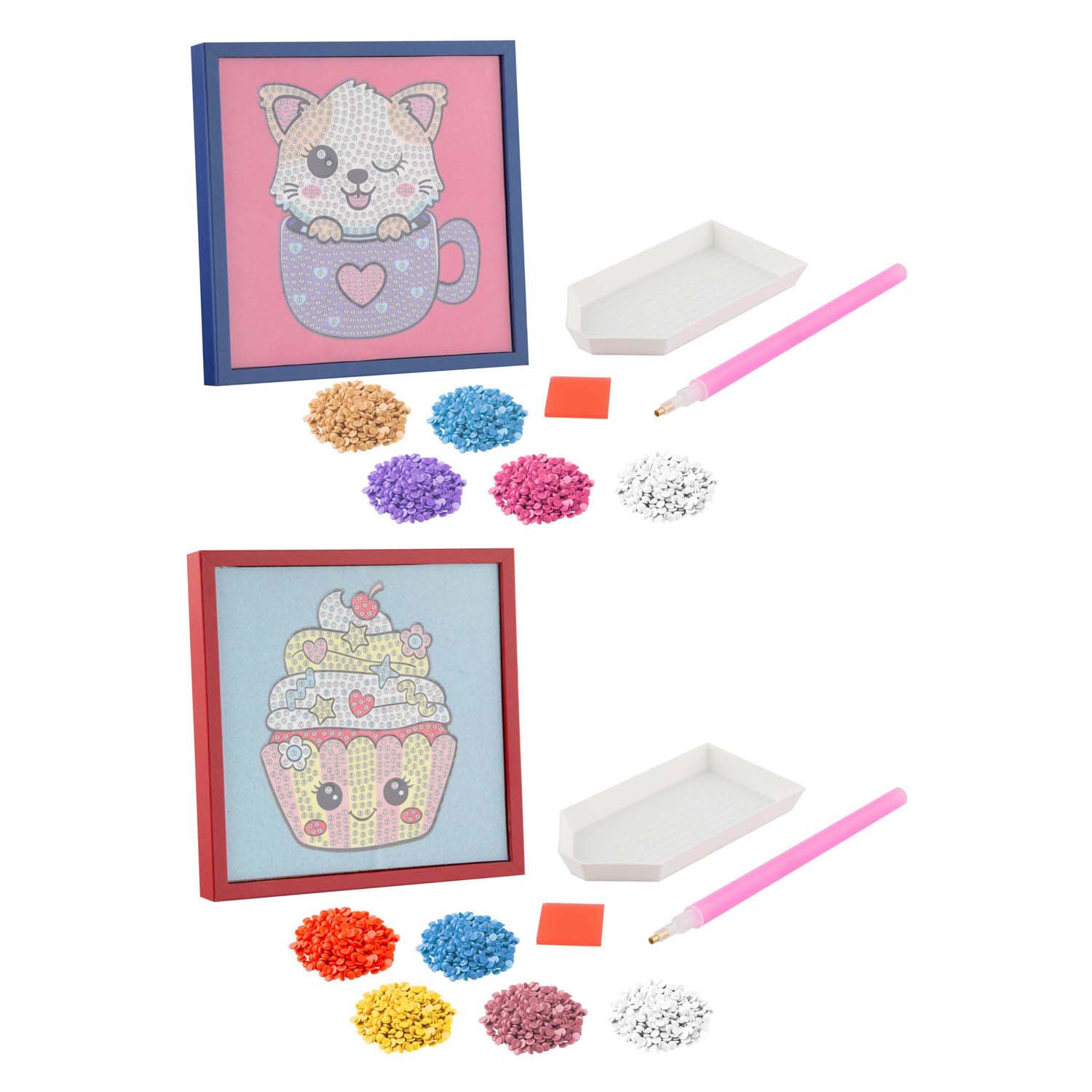 Creative Craft Group - Creative Craft Group Diamond painting fluweel incl. lijst