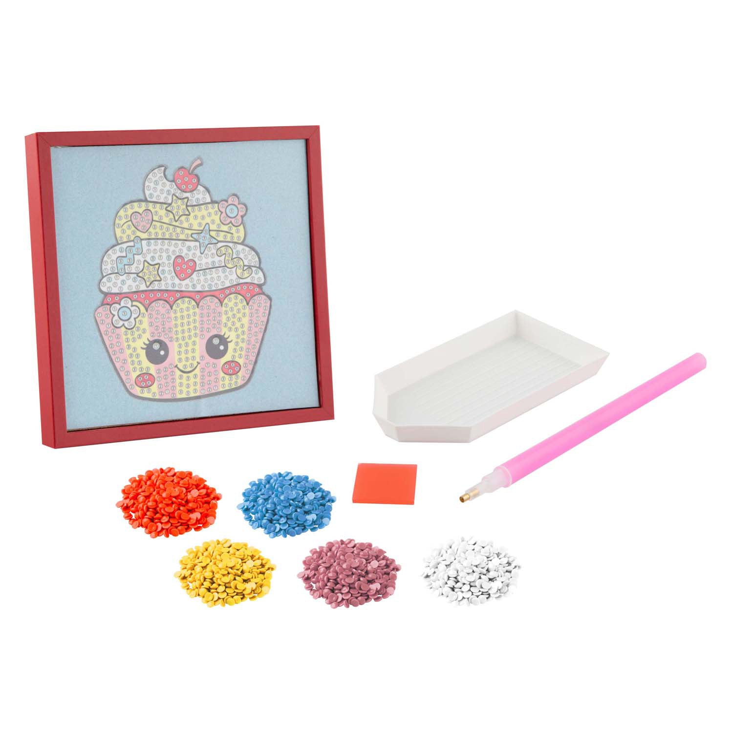 Creative Craft Group - Creative Craft Group Diamond painting fluweel incl. lijst