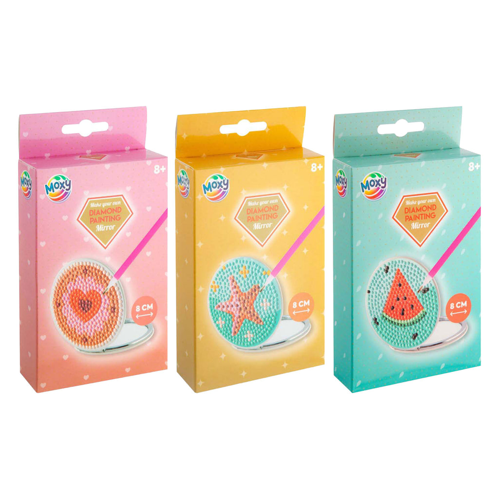 Creative Craft Group - Creative Craft Group Diamond painting handspiegel versieren - 8 cm