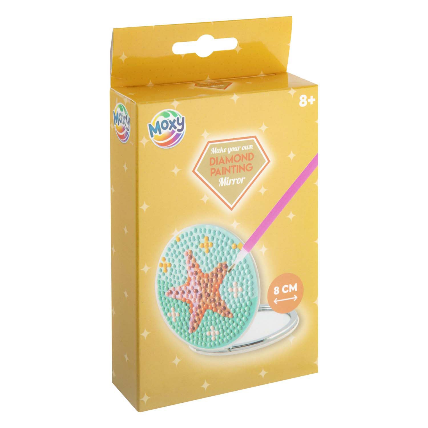Creative Craft Group - Creative Craft Group Diamond painting handspiegel versieren - 8 cm