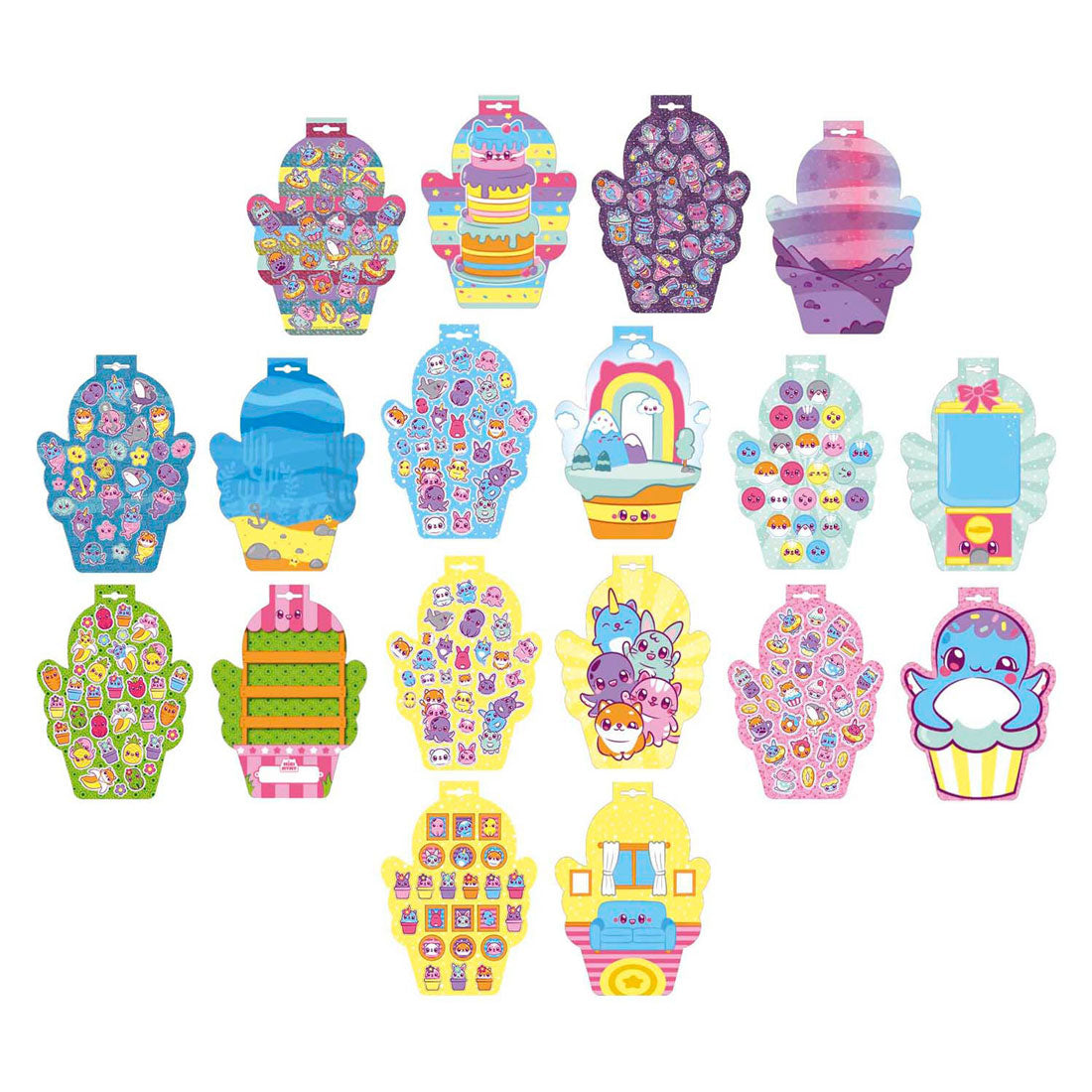 Creative Craft Group - Creative Craft Group Mini mymy stickerplezier - 250 stickers