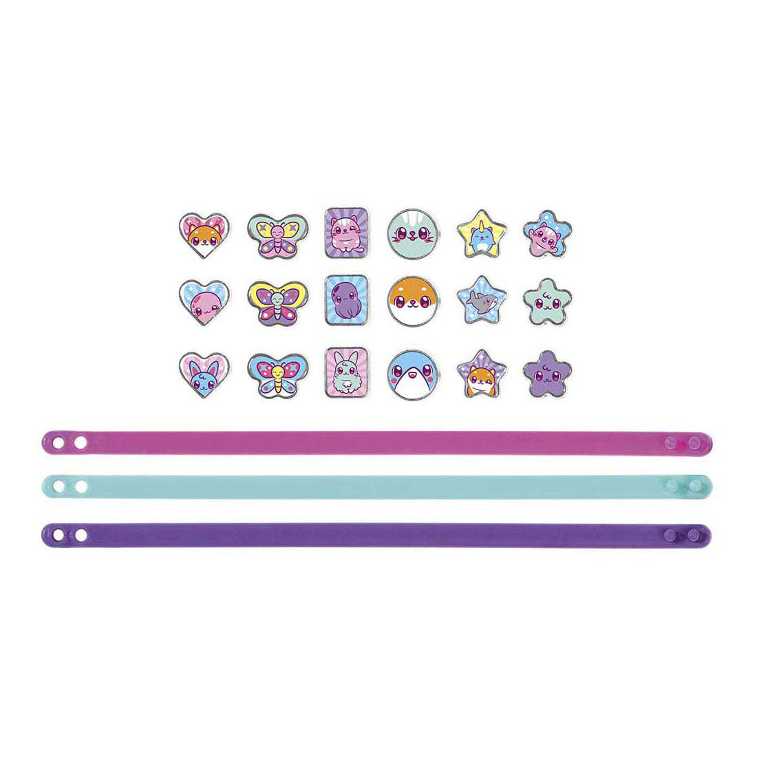 Mini Mymy - Mini Mymy 3 bracelets & 18 charms