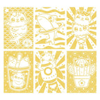 Creative Craft Group - Creative Craft Group Mini mymy glitter kleurpapier a4