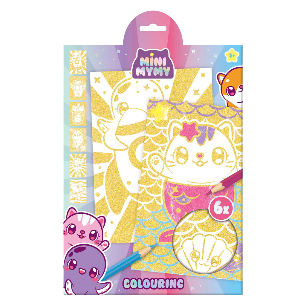 Creative Craft Group - Creative Craft Group Mini mymy glitter kleurpapier a4