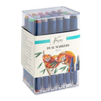Creative Craft Group - Creative Craft Group Nassau ronde dual markers - 24 stuks