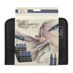 Nassau Fine Art - Nassau Fine Art Nassau markeretui met 24 ronde dual markers