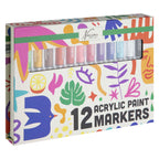 Creative Craft Group - Creative Craft Group Nassau grote acryl verfmarkers - 12 stuks